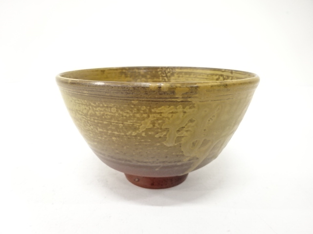 作家物　窯変　茶碗